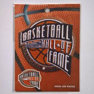 NEW Official Basketball Hall of Fame Embroidered Sew-On/Iron-On Patch